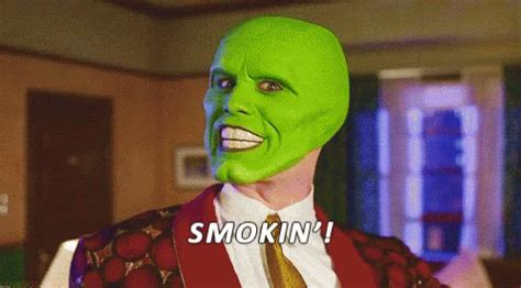 smokin hot gif|The Mask Smokin GIFs .